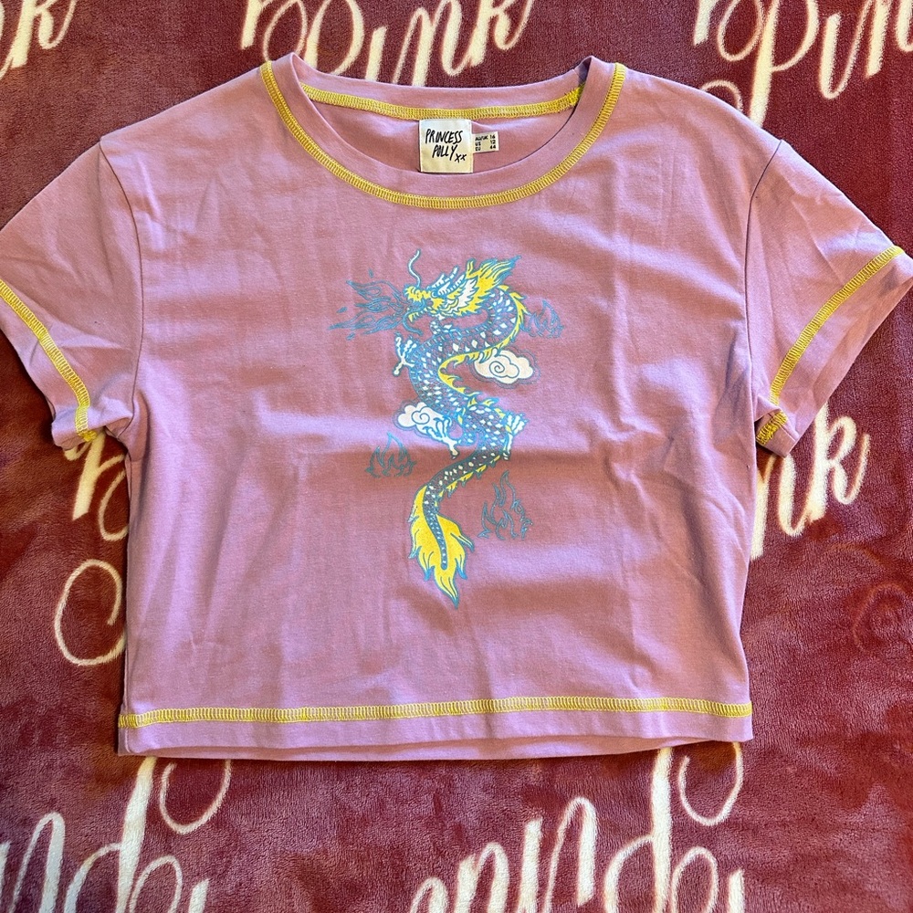 Princess Polly Glitter Dragon Top